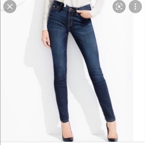 J Crew lookout high rise skinny jeans. Size 30 waist, 29” length